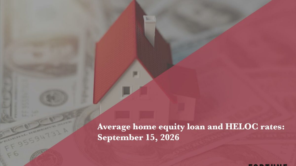 Home equity loan and HELOC rates, Sept. 15, 2026