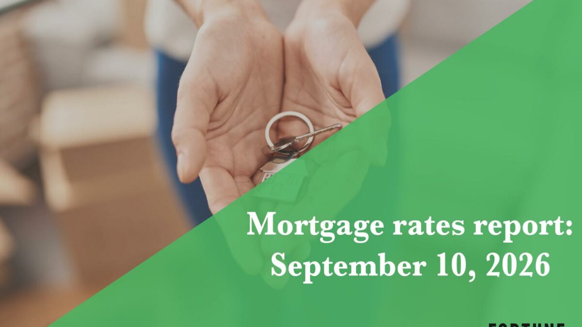 Mortgage rates on Sept. 10, 2026